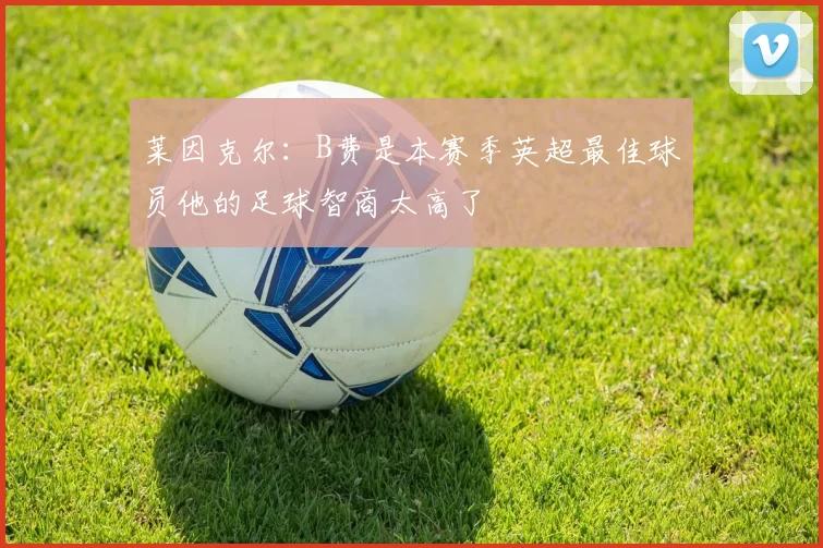 莱因克尔：B费是本赛季英超最佳球员他的足球智商太高了